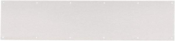 IVES - 34" Long x 10" High Stainless Steel Kickplate - Satin Chrome Finish - Apex Tool & Supply