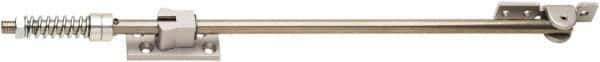 GLYNN-JOHNSON - 2-1/4" Projection Door Stop - Screw Mount, Powder Coat Aluminum Finish - Apex Tool & Supply