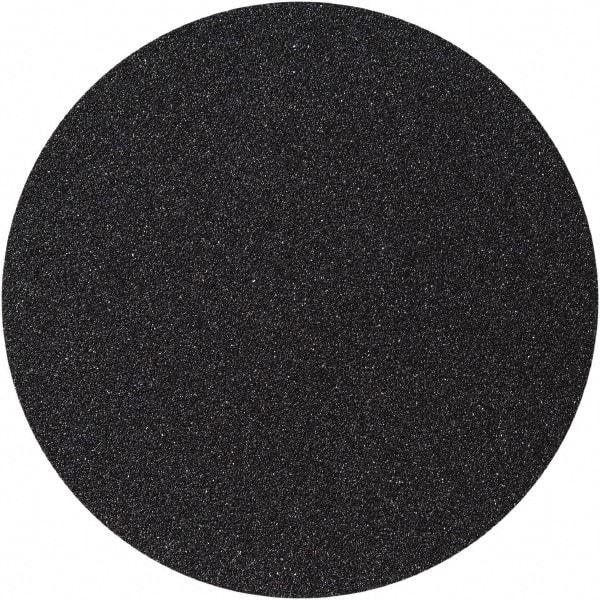 Camel Grinding Wheels - 10" Diam, 240 Grit Silicon Carbide Adhesive PSA Disc - Very Fine Grade, Black, C Weighted Backing, Flexible - Apex Tool & Supply