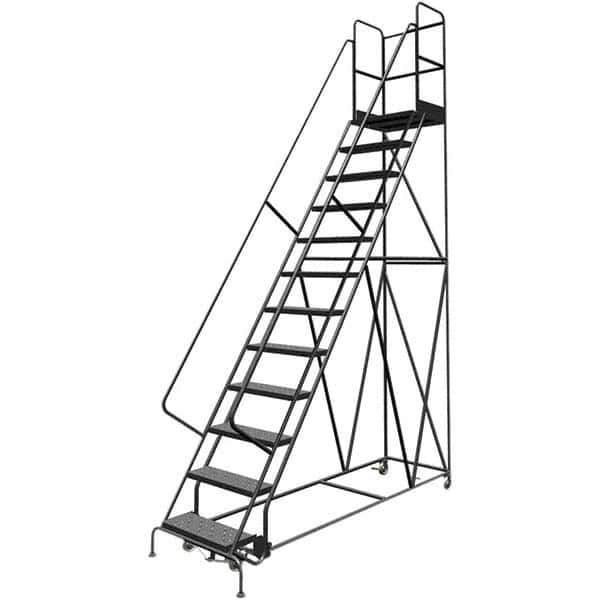 TRI-ARC - Rolling & Wall Mounted Ladders & Platforms Type: Rolling Warehouse Ladder Style: Rolling Platform Ladder - Apex Tool & Supply