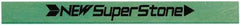Value Collection - Flat Ceramic Finishing Stick - 40mm Long x 1mm Wide x 6mm Thick, 120 Grit - Apex Tool & Supply