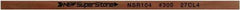 Value Collection - Flat Ceramic Finishing Stick - 100mm Long x 2mm Wide x 10mm Thick, 300 Grit - Apex Tool & Supply