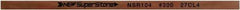 Value Collection - Flat Ceramic Finishing Stick - 100mm Long x 2mm Wide x 4mm Thick, 300 Grit - Apex Tool & Supply