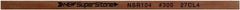 Value Collection - Flat Ceramic Finishing Stick - 100mm Long x 1mm Wide x 1mm Thick, 300 Grit - Apex Tool & Supply