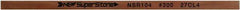 Value Collection - Flat Ceramic Finishing Stick - 100mm Long x 0.8mm Wide x 10mm Thick, 300 Grit - Apex Tool & Supply