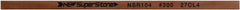 Value Collection - Flat Ceramic Finishing Stick - 100mm Long x 0.5mm Wide x 6mm Thick, 300 Grit - Apex Tool & Supply