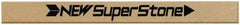 Value Collection - Flat Ceramic Finishing Stick - 40mm Long x 0.8mm Wide x 4mm Thick, 180 Grit - Apex Tool & Supply