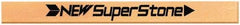 Value Collection - Flat Ceramic Finishing Stick - 40mm Long x 0.8mm Wide x 4mm Thick, 400 Grit - Apex Tool & Supply