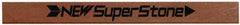 Value Collection - Flat Ceramic Finishing Stick - 40mm Long x 0.8mm Wide x 4mm Thick, 300 Grit - Apex Tool & Supply