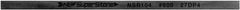 Value Collection - Flat Ceramic Finishing Stick - 100mm Long x 0.5mm Wide x 4mm Thick, 600 Grit - Apex Tool & Supply