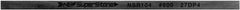 Value Collection - Flat Ceramic Finishing Stick - 100mm Long x 0.5mm Wide x 2mm Thick, 600 Grit - Apex Tool & Supply