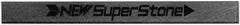 Value Collection - Flat Ceramic Finishing Stick - 40mm Long x 1mm Wide x 6mm Thick, 600 Grit - Apex Tool & Supply