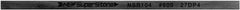 Value Collection - Flat Ceramic Finishing Stick - 100mm Long x 2mm Wide x 4mm Thick, 600 Grit - Apex Tool & Supply