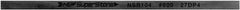 Value Collection - Flat Ceramic Finishing Stick - 100mm Long x 1.5mm Wide x 4mm Thick, 600 Grit - Apex Tool & Supply