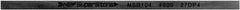 Value Collection - Flat Ceramic Finishing Stick - 100mm Long x 0.5mm Wide x 6mm Thick, 600 Grit - Apex Tool & Supply