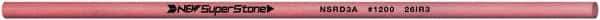 Value Collection - Round Ceramic Finishing Stick - 100mm Long x 3mm Wide, 1,200 Grit - Apex Tool & Supply