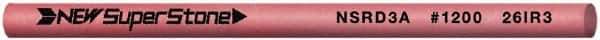 Value Collection - Round Ceramic Finishing Stick - 50mm Long x 2.35mm Wide, 1,200 Grit - Apex Tool & Supply