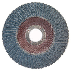 6″ × 7/8″ Flap Disc BlueFire Type 29 Fiberglass Plate 24 Grit - Apex Tool & Supply