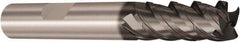 Seco - 20mm, 4 Flute, Single End, Solid Carbide, Corner Chamfer End Mill - 114mm OAL, 48° Helix, Right Hand Flute, 50mm LOC, Right Hand Cut - Apex Tool & Supply