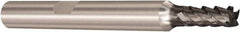 Seco - 3mm, 4 Flute, Single End, Solid Carbide, Corner Chamfer End Mill - 57mm OAL, 48° Helix, Right Hand Flute, 7mm LOC, Right Hand Cut - Apex Tool & Supply