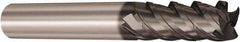 Seco - 20mm, 4 Flute, Single End, Solid Carbide, Corner Chamfer End Mill - 114mm OAL, 48° Helix, Right Hand Flute, 50mm LOC, Right Hand Cut - Apex Tool & Supply