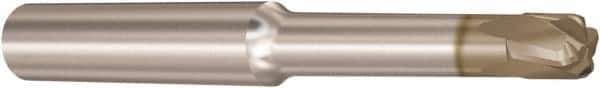 Seco - 1.5mm, 3 Flute, Single End, Solid Carbide, 0.75mm Corner Radius End Mill - 60mm OAL, 10° Helix, Right Hand Flute, 0.75mm LOC, Right Hand Cut, - Apex Tool & Supply
