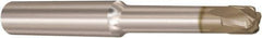 Seco - 2mm, 3 Flute, Single End, Solid Carbide, 1mm Corner Radius End Mill - 65mm OAL, 10° Helix, Right Hand Flute, 1mm LOC, Right Hand Cut, - Apex Tool & Supply
