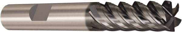 Seco - 20mm, 5 Flute, Single End, Solid Carbide, Corner Chamfer End Mill - 114mm OAL, 48° Helix, Right Hand Flute, 50mm LOC, Right Hand Cut - Apex Tool & Supply