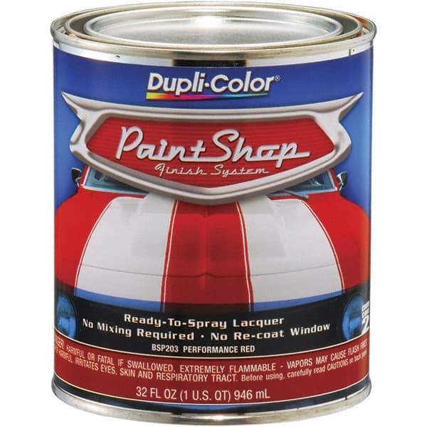 Dupli-Color - Performance Red Automotive Topcoat - 1 Qt Can - Apex Tool & Supply