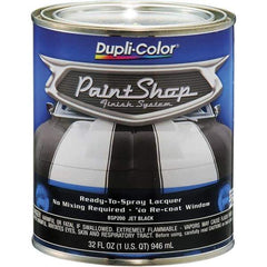 Dupli-Color - Jet Black Automotive Topcoat - 1 Qt Can - Apex Tool & Supply