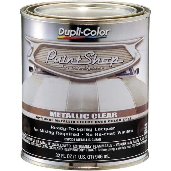 Dupli-Color - Metallic Clear Automotive Topcoat - 1 Qt Can - Apex Tool & Supply