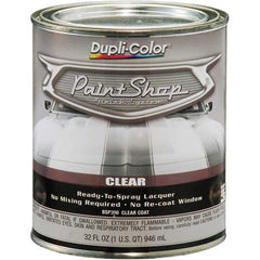 Dupli-Color - Clear Gloss Topcoat Automotive Topcoat - 1 Qt Can - Apex Tool & Supply