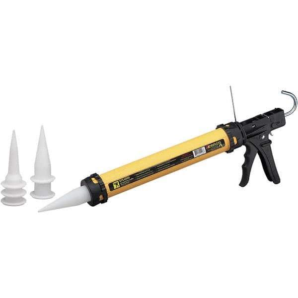 White Lightning - 11 to 20 oz Full Barrel Manual Caulk/Adhesive Applicator - Use with Single Cartridges - Apex Tool & Supply
