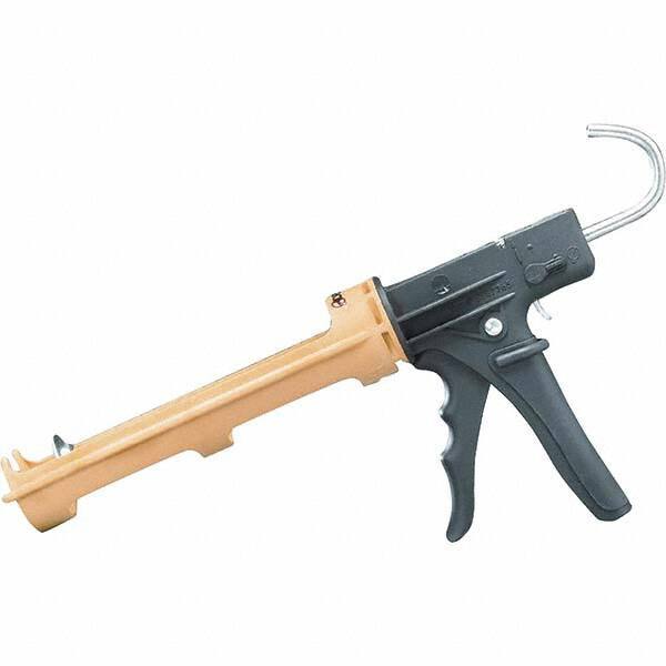 White Lightning - 10 oz Half Barrel Manual Caulk/Adhesive Applicator - Use with Single Cartridges - Apex Tool & Supply