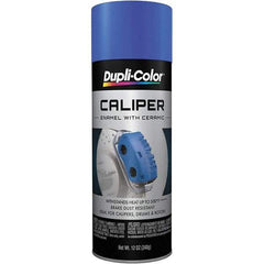 Dupli-Color - 12 oz Blue Automotive Heat Resistant Paint - Gloss Finish, 500°F Max Temp, Comes in Aerosol Can - Apex Tool & Supply