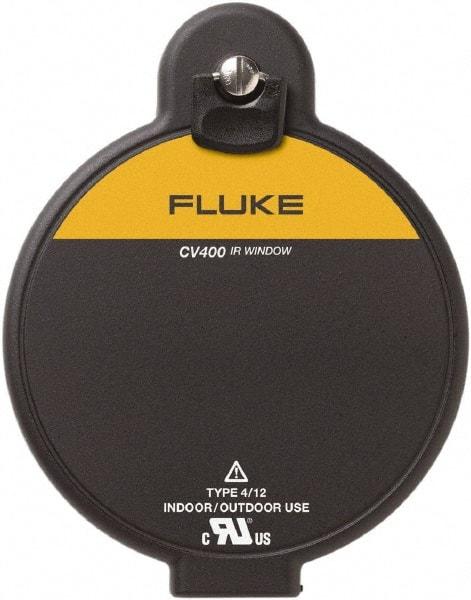Fluke - 4\x94 Diam, Infrared Viewing Window - 9.35" View Area, .16\x94 Thickness, Use with Fluke IR Cameras - Apex Tool & Supply
