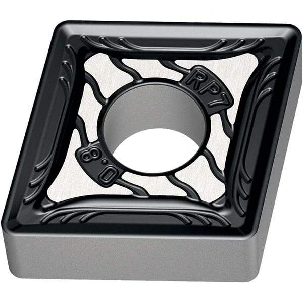 Walter - CNMG866 RP7 Grade WKP30S Carbide Turning Insert - 80° Diamond, 1" Inscr Circle, 3/8" Thick, 3/32" Corner Radius - Apex Tool & Supply