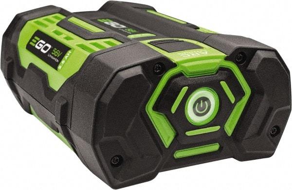 EGO Power Equipment - 3" Long x 3-13/32" Wide x 5-1/2" High Metal & Plastic Battery - For EGO Products - Apex Tool & Supply