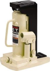 Jet - 2 Ton Capacity Toe Jack - 9-1/4" to 13-3/4" High, 4-15/16" Long x 7" Wide Base - Apex Tool & Supply