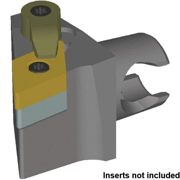 Kennametal - Left Hand Cut, Size KM25, DN.. 1104.. & DN... 332 Insert Compatiblity, External Modular Turning & Profiling Cutting Unit Head - 16mm Ctr to Cutting Edge, 30mm Head Length, Series Kenloc - Apex Tool & Supply