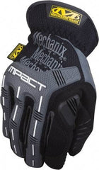 Mechanix Wear - Size M (9) Synthetic Synthetic Leather Work Gloves - For General Purpose, Uncoated, Slip-On Cuff, Full Fingered, Black, Paired - Apex Tool & Supply