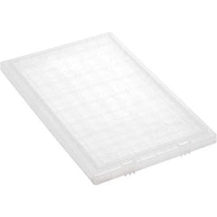 Quantum Storage - Tote & Storage Container Lids Color: Clear - Apex Tool & Supply