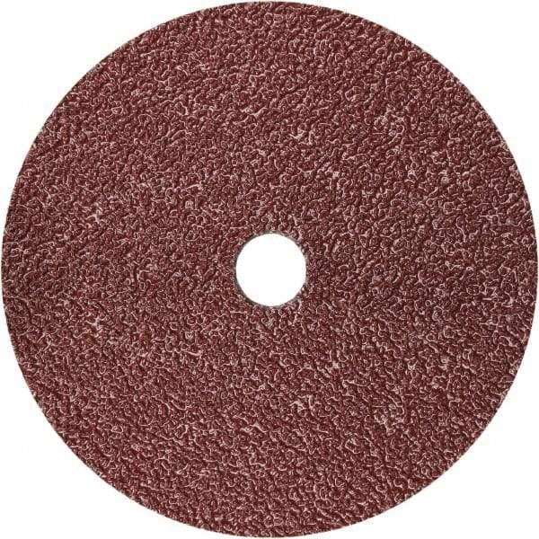 3M - 7" Diam 7/8" Hole 60+ Grit Fiber Disc - Ceramic, 8,600 Max RPM, Series 782C - Apex Tool & Supply
