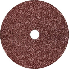 3M - 7" Diam 80 Grit Fiber Disc - Ceramic, 8,600 Max RPM, Series 782C - Apex Tool & Supply