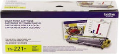 Brother - Yellow Toner Cartridge - Use with Brother HL-310CW, 3170CW, 3180CDW, MFC-9130CW, 9330CDW, 9340CW - Apex Tool & Supply