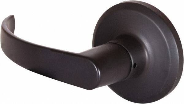 Stanley - Grade 2 Dummy Lever Lockset - 2-3/8 & 2-3/4" Back Set, Keyless Cylinder, Brass Alloy, Oil Rubbed Bronze Finish - Apex Tool & Supply