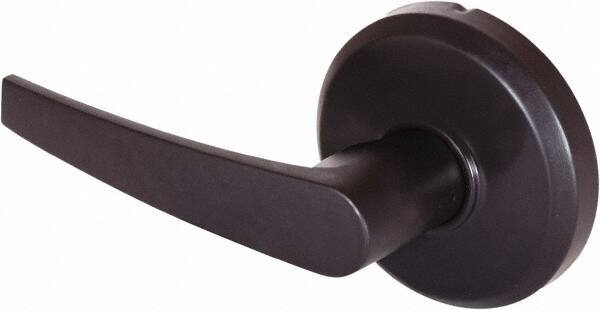 Stanley - Grade 2 Dummy Lever Lockset - 2-3/4" Back Set, Keyless Cylinder, Brass Alloy, Oil Rubbed Bronze Finish - Apex Tool & Supply