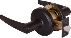 Stanley - Grade 2 Entrance Lever Lockset - 2-3/4" Back Set, Key In Lever Cylinder, Brass Alloy, Oil Rubbed Bronze Finish - Apex Tool & Supply