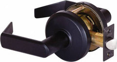 Stanley - Grade 2 Passage Lever Lockset - 2-3/4" Back Set, Keyless Cylinder, Brass Alloy, Oil Rubbed Bronze Finish - Apex Tool & Supply