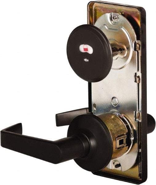 Stanley - Grade 2 Passage Lever Lockset - 2-3/4" Back Set, Keyless Cylinder, Brass Alloy, Oil Rubbed Bronze Finish - Apex Tool & Supply